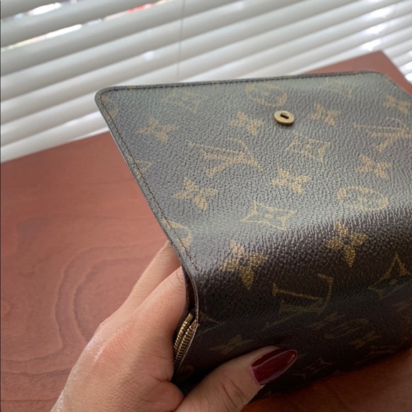 Louis Vuitton Brown Monogram Wallet - Picture 10 of 13